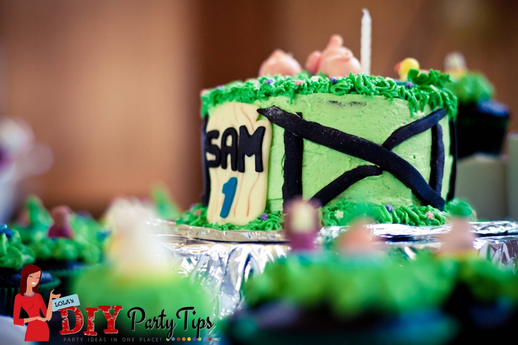 Sam's Farm 1st Birthday Cake